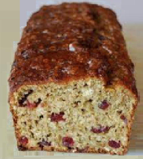 Cake de Avena, plátano & pasas