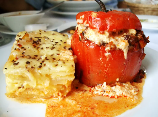 Rocoto relleno & Pastel de papa